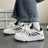 New summer fashion chic lightweight contrasting sports shoes women's niche casual student skateboard shoes tide