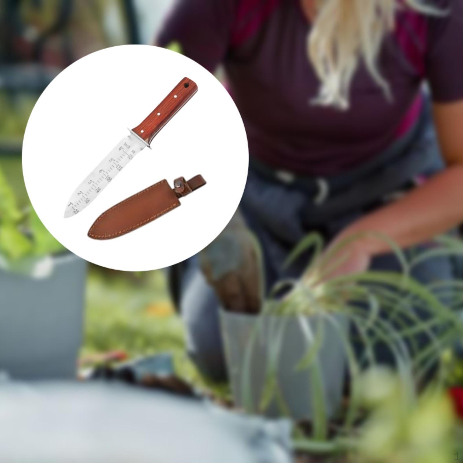 

Садовый нож Heavy Duty Comfort Grip для резки почвы посадки прополки желтая ручка Red Handle