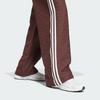 Adidas Originals Retro Stripe Elastic Waist Straight Loose Casual Pants Women Bottoms Shadow-Brown JN8304