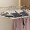 10Pcs Heavy Duty Plastic Hangers, Clothes Hangers with Non-Slip Pads, Great for Shirts, Pants, Scarves, Strong Enough for Coat