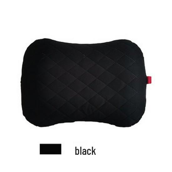 Compact Inflatable Neck & Lumbar Support Pillow for Travel, Office, and Home