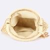 Summer  Straw Weaving Crossbody Bag Fashionable and Casual Shell Bag Women's Shoulder Bag with Excellent Texture