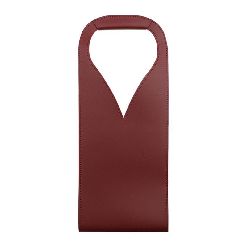 Durable PU Leather Wine Carriers Elegant Wine Bag for Business and Party Occasion Celebration Exceptionally Craft