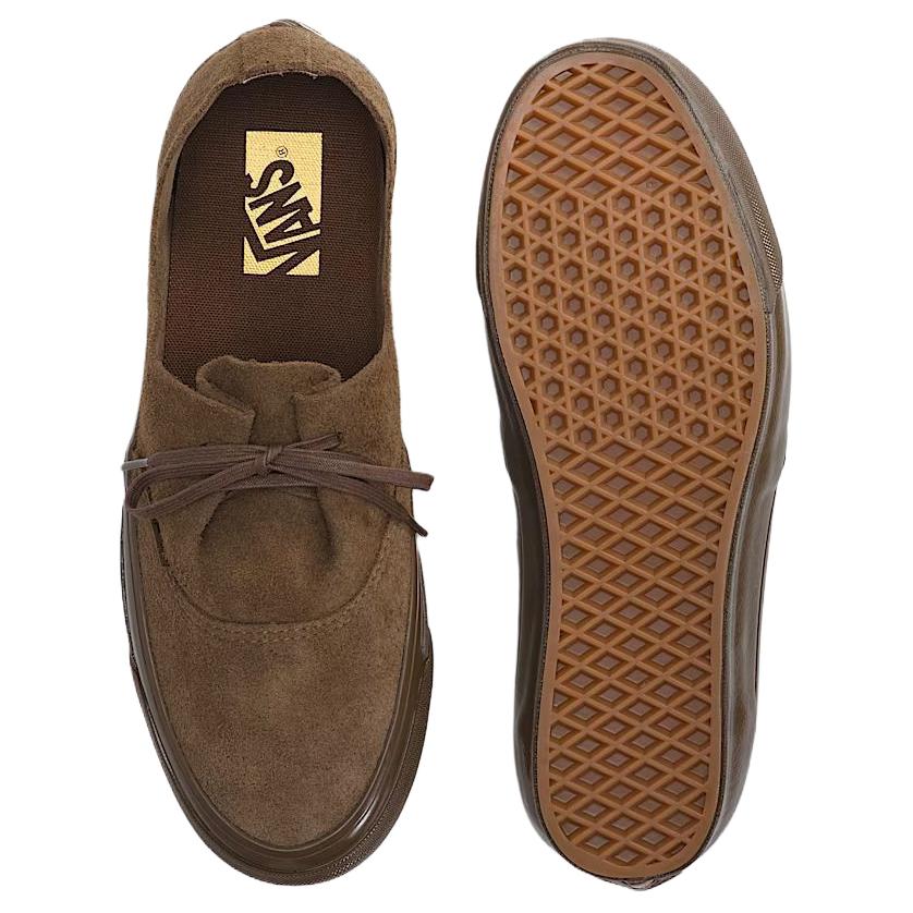 Vans Premium Authentic Ease Comfortable Fit Skate Shoes Unisex sneaker Brown VN000EHFFST