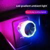 New Car USB Ambient Light No Charging Plug and Play LED Ambient Decoration Light Night Light