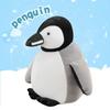 Fluffy Simulation Penguin Plush Toy Soft Penguin Plush Doll Penguin Doll Stuffed Toy  Kids Gifts