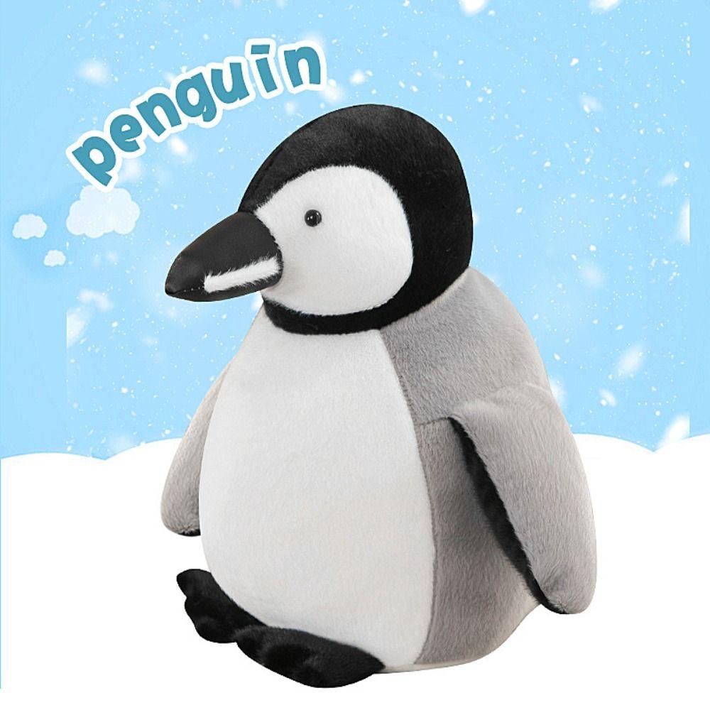 Fluffy Simulation Penguin Plush Toy Soft Penguin Plush Doll Penguin Doll Stuffed Toy  Kids Gifts