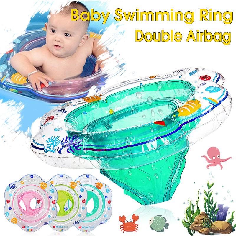 Inflatable Infant Armpit Kids Floating Pool Accessories Bath Circle Shower Inflatable Ring Toy Pink/blue/green Baby Swimming Ring