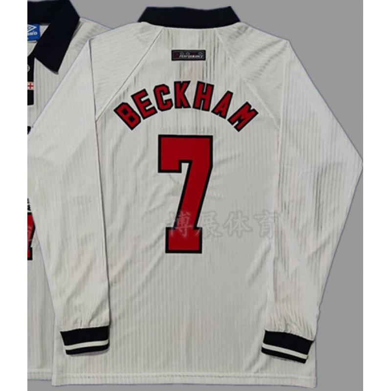 Retro Long Sleeve Soccer Jersey Football Shirt Men Women Vintage Legends Print Sports Training Top