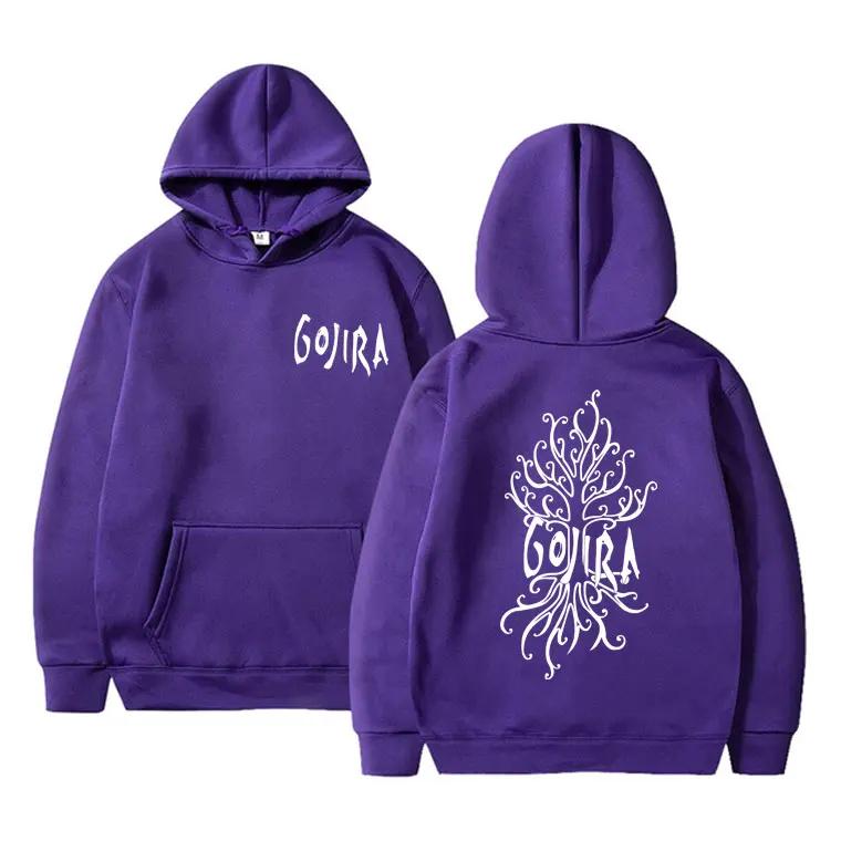 French Metal Band Gojira The Link Alive Music Album Cover Double Sided Print Hoodie Men Women Pullover Hoodies