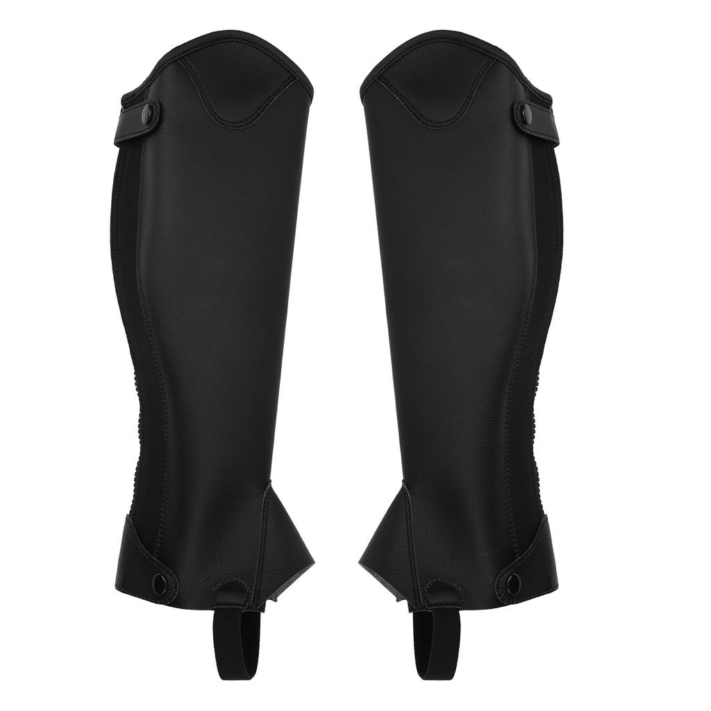 Super   PU Leather Half Chap Horse Riding Body Protector Equipment for Adults