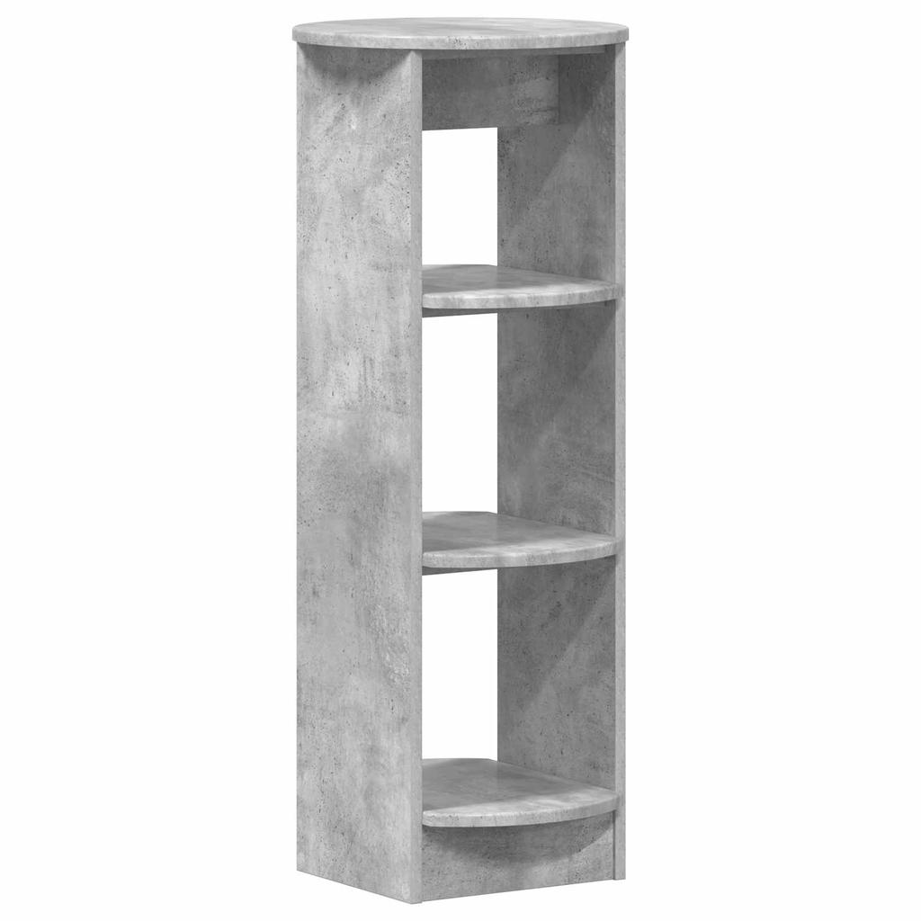 Side Cabinet Concrete Grey 40 x 40 x 100 cm Particleboard