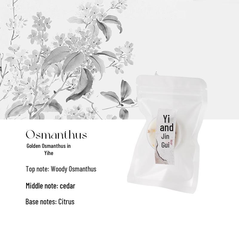 Handmade Scented Candle Favors - Chinese Style Dried Flower Tea Lights for Weddings & Festivals