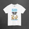 Sid On My Face - Funny Inappropriate Ice Age Graphic Tee Shirt, Inappropriate Shirt for Parties, Gift for Friends, Shirt for Men