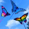 Beautiful Butterfly Colorful Butterfly Kite Easy To Fly 3D Kite New Outdoor Flying Toy Garden