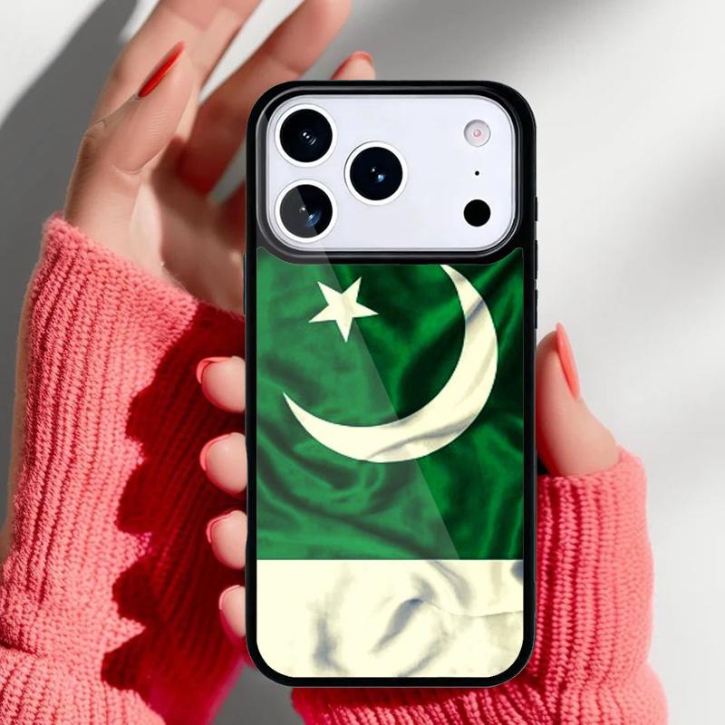 Pakistan Flag Banner soft Phone Case for iPhone 17 Air 16e 15 14 13 Pro Max Back Cover for 12 11 Pro Coque