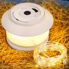 Hanging Light String Storage Camping Lamp Waterproof Dimmable Camping Lantern Recyclable Light String LED Retro Tent Lamp