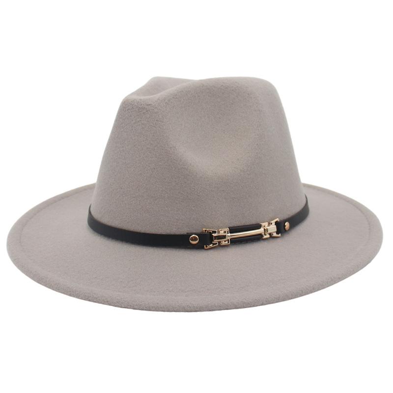 New Top Hat British Style Cashmere Fashion Jazz Hat Versatile With Felt Hat Wholesale Hat