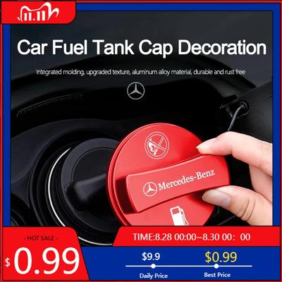 GLC GLB 3D Metal Tank Cover Fuel Tank Air Cap Trim For Mercedes Benz AMG GLC W203 W206 W220 W205 W211 W212 W201 W210 W108 W168
