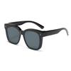 Fashion Square Sunglasses Cover Over Prescription Glasses Vintage Style for Men Women Fishing Driving Eyewear