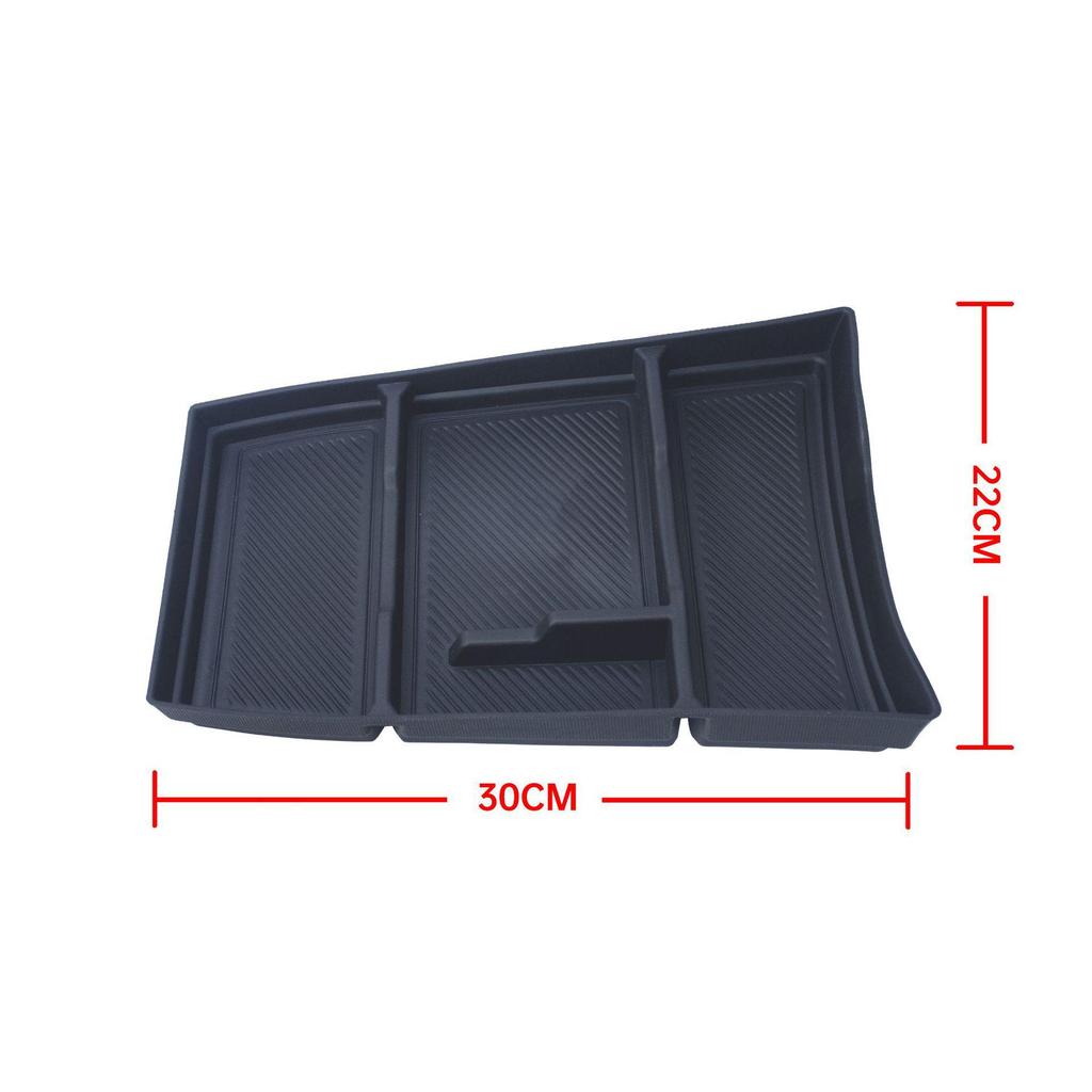 TPE Divider Storage Box/Mat for 2021-2024 Nissan Rogue - Modifies Lower Center Console.