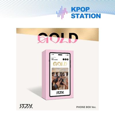 (+parduotuvės dovana) ITZY – [GOLD] TELEFONŲ DĖŽĖ Ver.