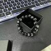 Black 8 Billiard Beaded Bracelet for Men Lucky Number Men's Bracelet Beaded Jewelry