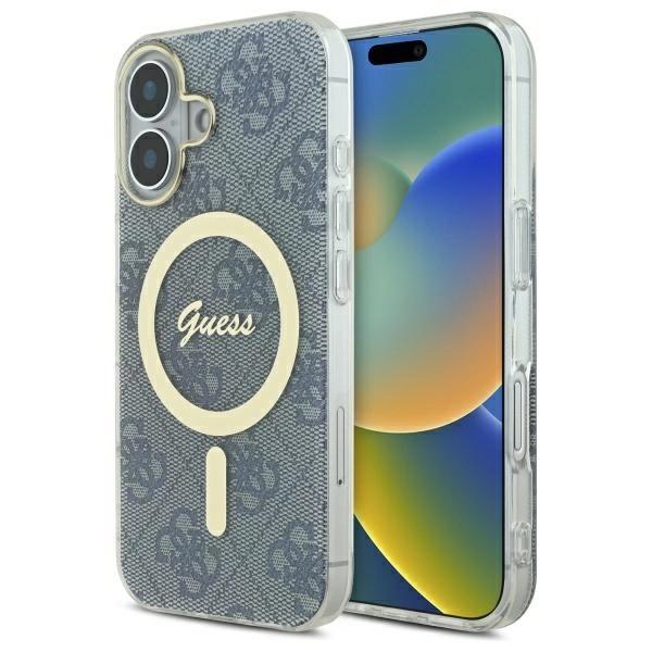Guess Guhmp16Sh4Stb Iphone 166.1 Niebieski/Blue Hardcase Iml 4G Magsafe