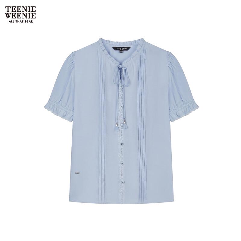 

Teenie Weenie Women s V-Neck Short Sleeve Shirt S