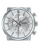 Casio Standart Analog Kronograf Paslanmaz Çelik Gümüş Kadran Kuvars MTP-E510D-7AV Erkek Saati