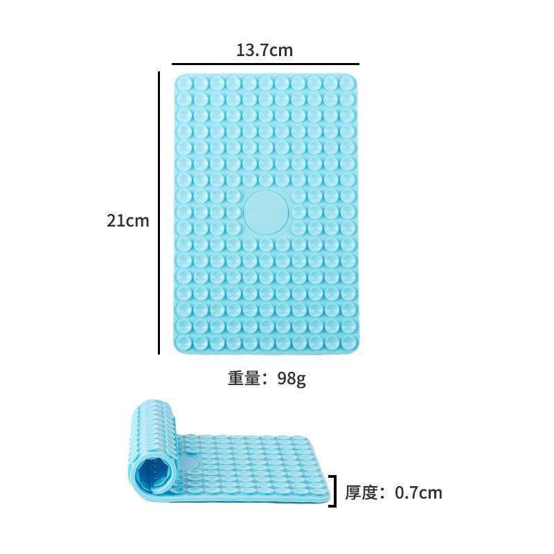 Double Sided Silicone Suction Cup Phone Case Detachable Stand For Hands-Free Wall Stand For Selfies And Videos