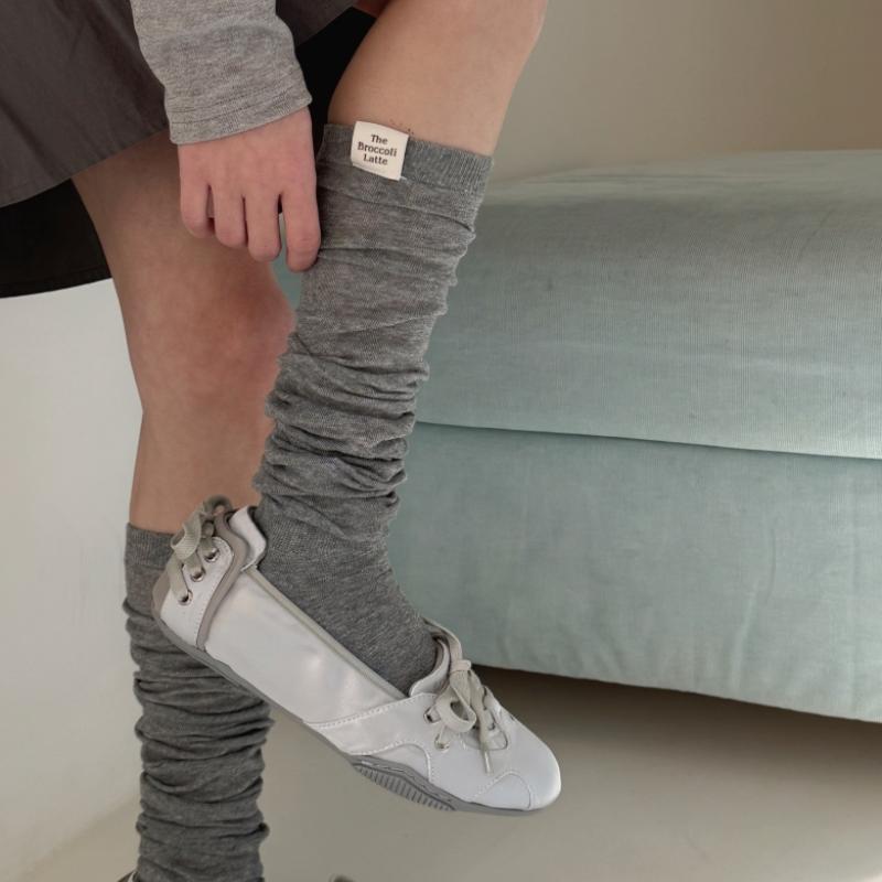 Koreanische Overknee-Socken Damen Strümpfe Einfarbige Netz-Wadensocken Strümpfe Japanische Jk Kniehohe Socken Overknee-Strümpfe