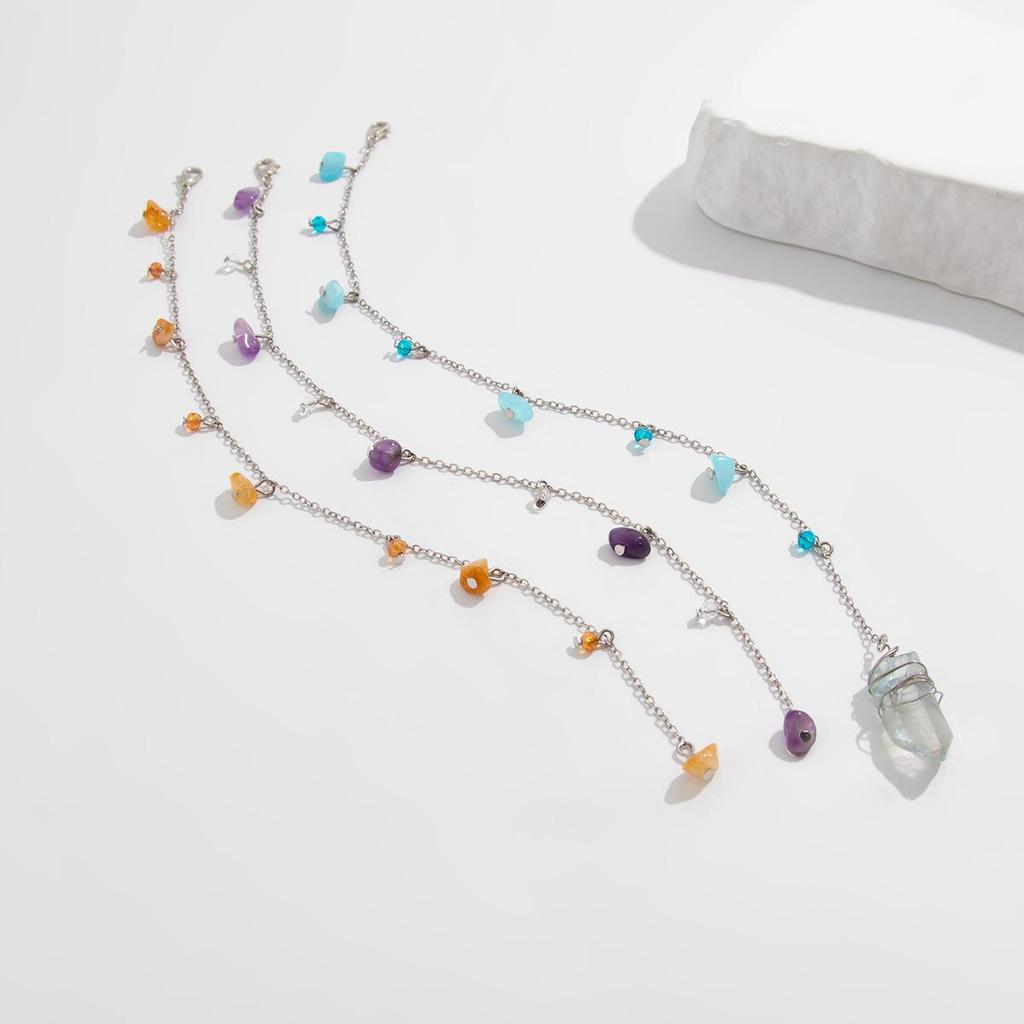 Turquoise Copper-Plated Hair Clip & Seashell Pearl Headdress Set