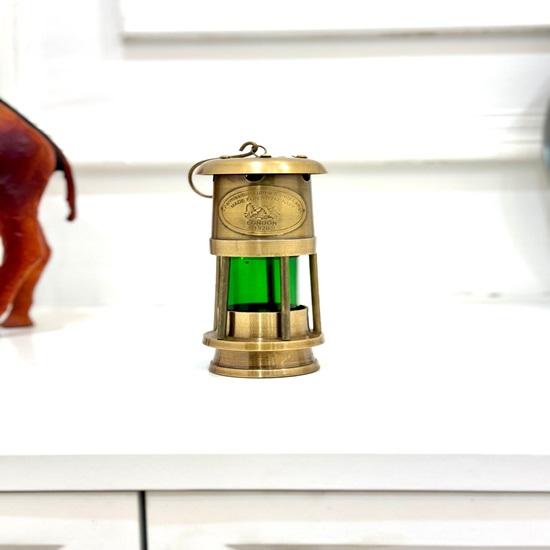 Massive Messing Kleine Lampe Laterne – 15 CM Schiffslaterne für Maritime Bootslicht Dekoration, Weihnachtsgeschenk