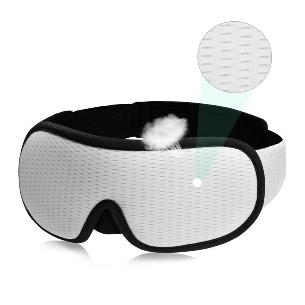 New Premuim Extensions 3D EyeShade Sleeping Eye Mask Rest Eyemask Aid Cover Pad Soft Light Blindfold SleepTools 100% Block Out