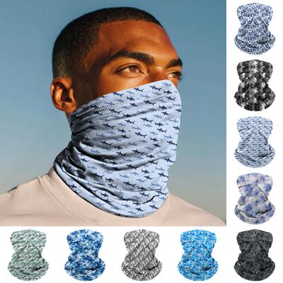 Máscara de Ciclismo Quebra-Sol para Exterior Pesca Bandana Protetora de Pescoço Protetor Solar Anti-ultravioleta