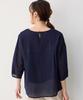 Petit Honfleur Lace Flare Pullover Size L Women's 521098, White,