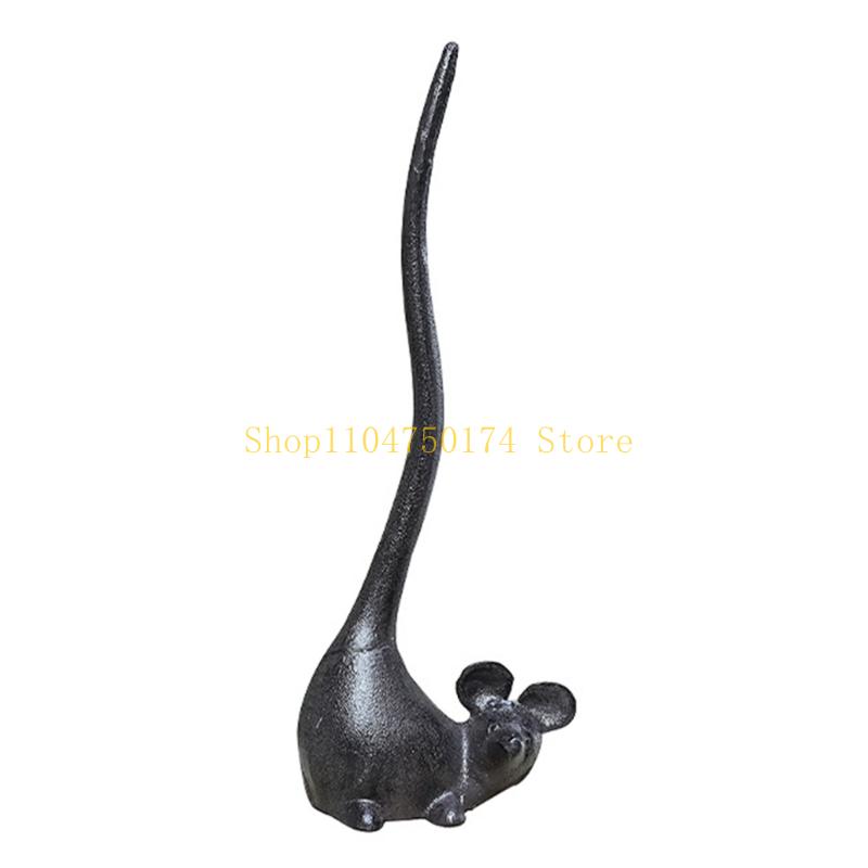 

Metal Paper Towel Stand Design Heavy Base Kitchen Bathroom Roll dispenser top sale чорний