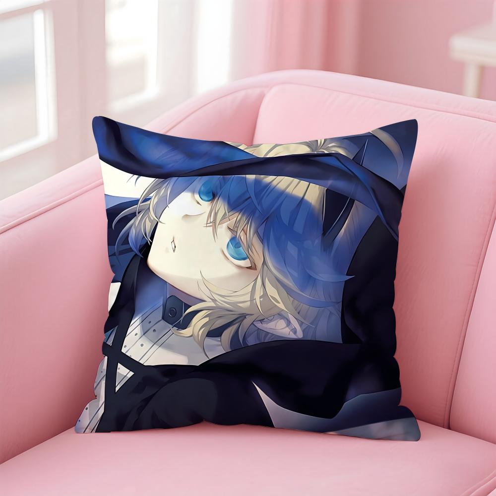 S-Seraph Of The Ends Cushion Cover Comfortable Reversible Pillow Cover Ideal For Car Sofa Bedroom & Beyond