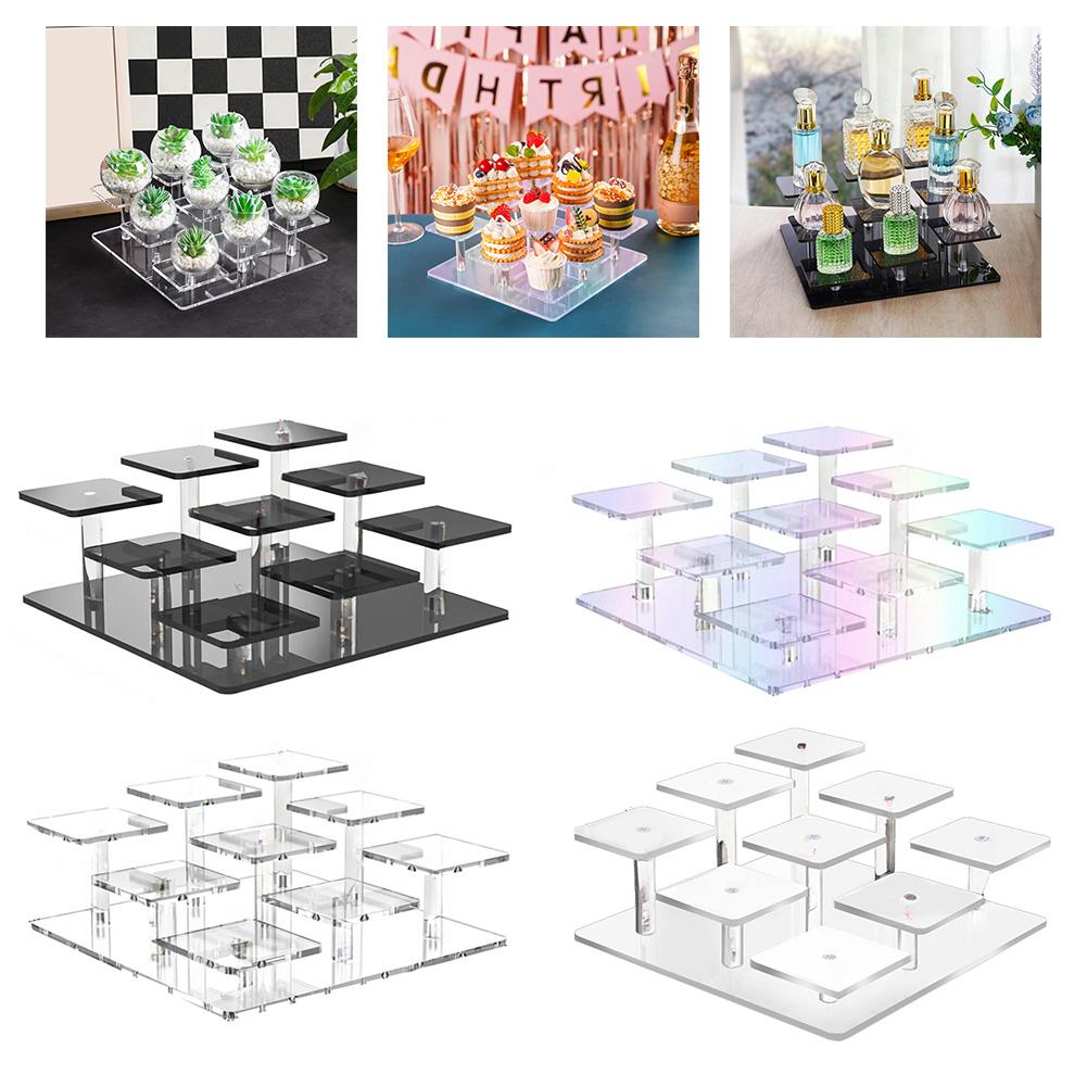 Acrylic Display Stand Collectibles Display Dessert Stand