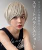 AQUADOLL Short Full Wig, High Tone, Ash, Blonde, Greige, Brown, Free Size, JBK. Japanese Black (wg346JBK)