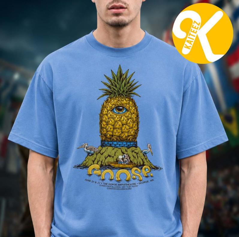 Goose The Band Event Tee In Charleston Sc On June 23 24 2026 T-Shirt S