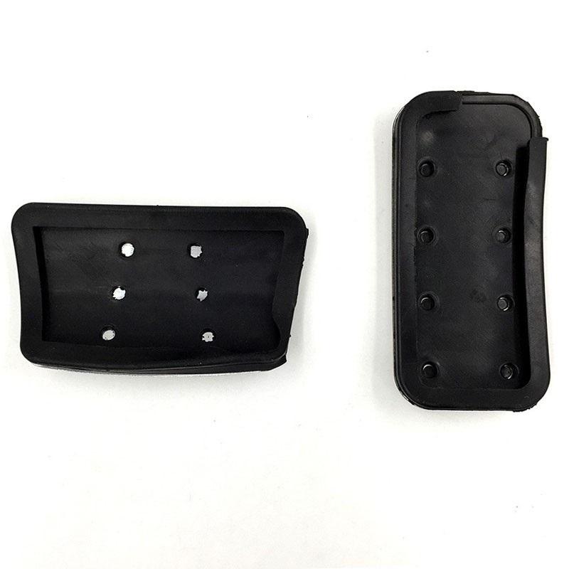 For Kia Stonic Niro 2017 2019 2020 2021 Stainless Steel AT Accelerator Brake Pedal Cover Anti Skid Foot Pad Styling Accessories