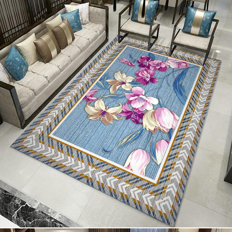Fashion Living Room Carpets Indoor Entrance Doormat Bedside Pastoral Rug Home Corridor Carpet