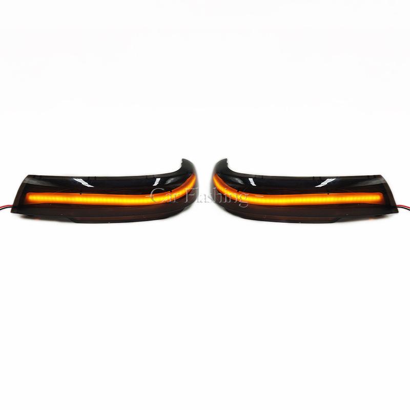 For Volkswagen Touareg 03-07 7L Reversing Mirror Light MK1 Rearview Mirror Flowing Turn Signal Touareg