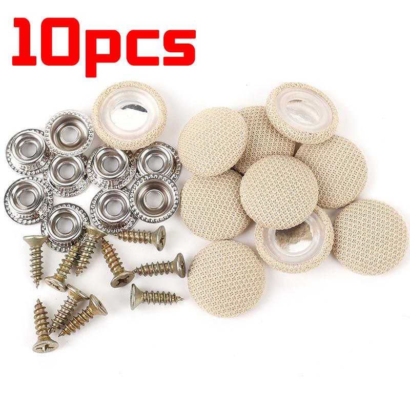 Car Interior Roof Buckles Headliner Ceiling Cloth Fixing Screw Care Fabric Buckle Rivets Retainer Cap Repair Automotive Part