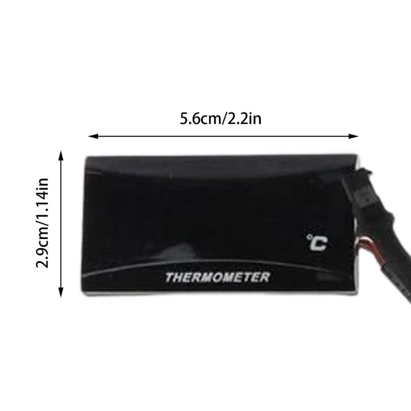 KOSO Motorrad Thermometer Wassertemperatur Mini Meter Klarer LCD Digitalbildschirm Universalsensor Temperaturanzeigen Roller Racing