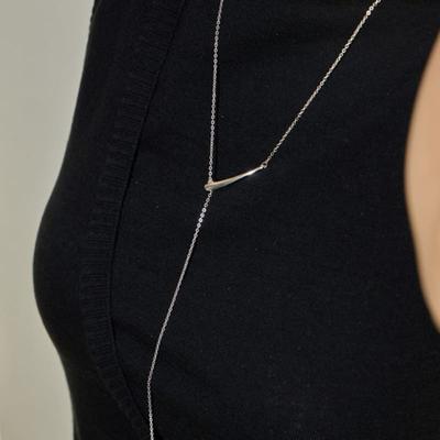 SULTANA Trace Silhouette Necklace