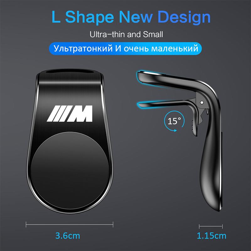 Car Mount GPS Smartphone Mobile Support Bracket Sticker For BMW M Power X1 e84 X3 f25 X5 e53 x6 e71 ix3 i3 320i 330d M4 1 3 5 djbf00