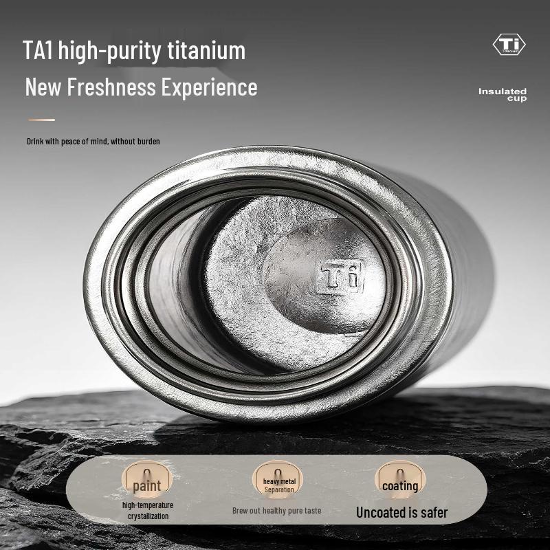 TAFUCO Titanium Vacuum Insulated Travel Mug